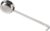 Pizza Sauce Spoon Oil Skimming Ladle Sauce Spoon and Spreader Pan Oil Filter Spoon Ladle Flat Botttom Soup Serving Ladle Shucking Spone Stir Dish Cups Spoin Stainless Steel Silver