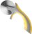 1pc Pizza Cutter Pizza Scissor Pizza Wheel Pizza Spatula Pizza Rotary Cutter Pizza Shovel Pizza Rolling Cutter Cookie Cutter Wheel Kitchen Pizza Slicer Pizza Supply Yellow Plastic