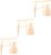 Unomor 3 Sets Pancake Rake Pan Crepe Stick Crepe Spreader Tool Crepe Rake Crepe Spatula Scraper Stick Dough Scraper Stick for Griddle Dough Spatula Cake Icing Spatula Pizza Spatula Wooden