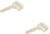 CRAFTHROU 2pcs Needle Punch Dough Cutter Roller Pastry Hole Puncher Pastry Rolling Pin Pastry Docker Cake Pie Hole Maker Tortilla Rolling Pin Pizza Dough Press Pizza Hole Maker Pp White