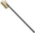 Oven Cleaning Brush Aluminum Alloy Long Handle Pizza Oven Brush with Scraper 80cm Oven Cleaning Brush