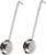 PRETYZOOM 2pcs Pizza Sauce Spoon Portion Control Ladle Flat Spoon Ketchup Spoon Ramen Spoon Kitchen Soup Ladle Soup Portioner Soup Spoons Kitchen Sauce Spread Spoon Silver Stainless Steel