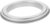 PRETYZOOM Pizza Serving Ring Tart Rings Non-skid Pizza Ring Pizza Baking Tool Ring Pastry Rings Round Ring Pancake Ring Pizza Pizza Sauce Nonstick Pizza Ring Aluminum Alloy Silver