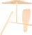1 Set Pancake Rake Pancake Spreading Tool Pan Crepe Stick Crepe Pan Maker Cake Smoother Dough Spreader Pizza Spatula Crepe Making Kit Dough Spatula Pans Wooden Pancake Spatula