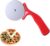 VOSAREA Pizza Tools Pizza Wheels Pizza Scissors Waffle Cutter Pizza Cutter Pizza Roller Cutter Red