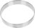 Pizza Serving Ring The Ring Circle Cutter Pizza Sauce Pizza Saucing Rings Cheesecake Rings DIY Rings Mold Muffin Ring Household Crumpets Ring Home Pizza Ring Silver Stainless Steel OFFSCH