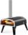 Outdoor Pizza Oven aidpiza 12″ Wood Pellet Pizza Ovens With Rotatable Round Pizza Stone Portable Wood Fired with Built-in Thermometer Pizza Stove for Outside Backyard Camping Picnics