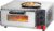 CROSSON ETL Listed Countertop Electric Indoor Commercial Pizza Oven with Pizza Stone And 30-minitue Timer,Indoor Stainless Steel Commercial Pizza Maker for Restaurant Home Use,120V/1800W