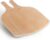 2 Pack Wooden Pizza Peel, 12 inch Large Pizza Paddle Set for Pizza Oven, Pizza Stone, Pan or Grill, Pizza Spatula for Baking Bread and Cake Indoor&Outdoor