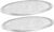 Cabilock 2pcs Pizza Pan Net Mesh Pizza Wire Pizza Tray Pizza Baking Screen Grill Griddle Pizza Baking Plate Pizza Baking Tray Non Stick Cookware Pizza Screen Bbq Kits Aluminum Alloy. Silver