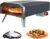 Outdoor Gas Pizza Oven Stainless Steel Portable Pizza Ovens with 12 Inch Pizza Stone Backyard Pizza Maker with Automatic Rotation System Ideal for Outdoor Kitchen and Party