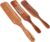 1 Set 3pcs Cooking Spatula Grilling Spatula Pizza Cooker Non Stick Cookware Cooking Turner Pizza Tools Dinnerware+sets Cookware Kitchen Gadgets Spurtles Utensil Pancake Wood Coffee