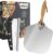 Pizza Peel Metal Pizza Spatula, Pizza Paddle 12 x 14 inch, Pizza Cutter Rocker, Pizza Paddle with Foldable Handle, Aluminum Pizza Peel Kit for Dough, Bread & Pastry, Pizza Oven Accessories