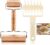 2 Pcs Pizza Dough Roller & Dough Docker Set, Plastic Dough Docker Pastry Roller with Spikes Wooden Rolling Pin, Non-stick Pizza Roller for Pizza, Cookie, Pie, Pastry, Bread, Crust