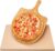 Pizza Stone for Oven, with Wooden Pizza Peel paddle Large Baking Stone Bread Pizza for Pizza,Bread,Pie,BBQ Grill, Oven Baking 15 x 12 Inch