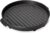 MELLCOM 12 Inch Rotatable Round Cast Iron Skillets, Uniformity of Heating Cookware for Pizza Oven/Stove/Grill/Campfire,Pre-Seasoned Non-Stick Skillets, Easy to Clean