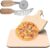 4 PCS Rectangle Pizza Stone Set 15″ Grill Pizza Stone For Oven And Grill Heavy Duty Baking Stone For Bread Oven With Pizza Cutte (Rectangle-15IN)