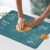 DANIA & DEAN Silicone Baking Mat – Upgrade Mom Theme 26×16 Inch Extra Thick Pastry Mat with Measurements, Non-Slip and Reusable, Kneading Dough Mat for Kitchen Counter, Bread, Cookies, Pizza, Pasta