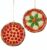 Kurt S. Adler Pizza Ornaments, 2 Assorted