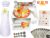TEKOR Toys Toy Pizza Oven Set | Pizza Oven | Pizza Cutter | Server | 6 Slices | 18 toppings | Salt & Pepper Shaker | Menu | Money | Children Kids Apron & Chef Hat| Using Imagination and Endless Fun