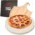 HANS GRILL PIZZA STONE | Circular Pizza Stone For Oven Baking & BBQ Grilling With Free Wooden Peel | Extra Large Round Round 15″ Inches Diameter (38CM) Durable Cordierite Cooking Stone.